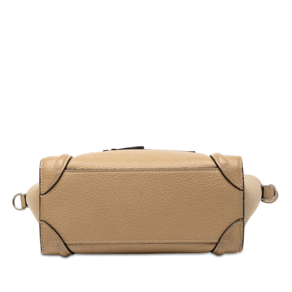 Pre-Loved Celine Nano Leather Luggage Tote - Picture 3 of 7